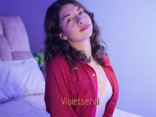 Violetservil
