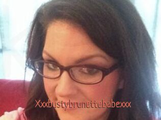 Xxxbustybrunettebabexxx